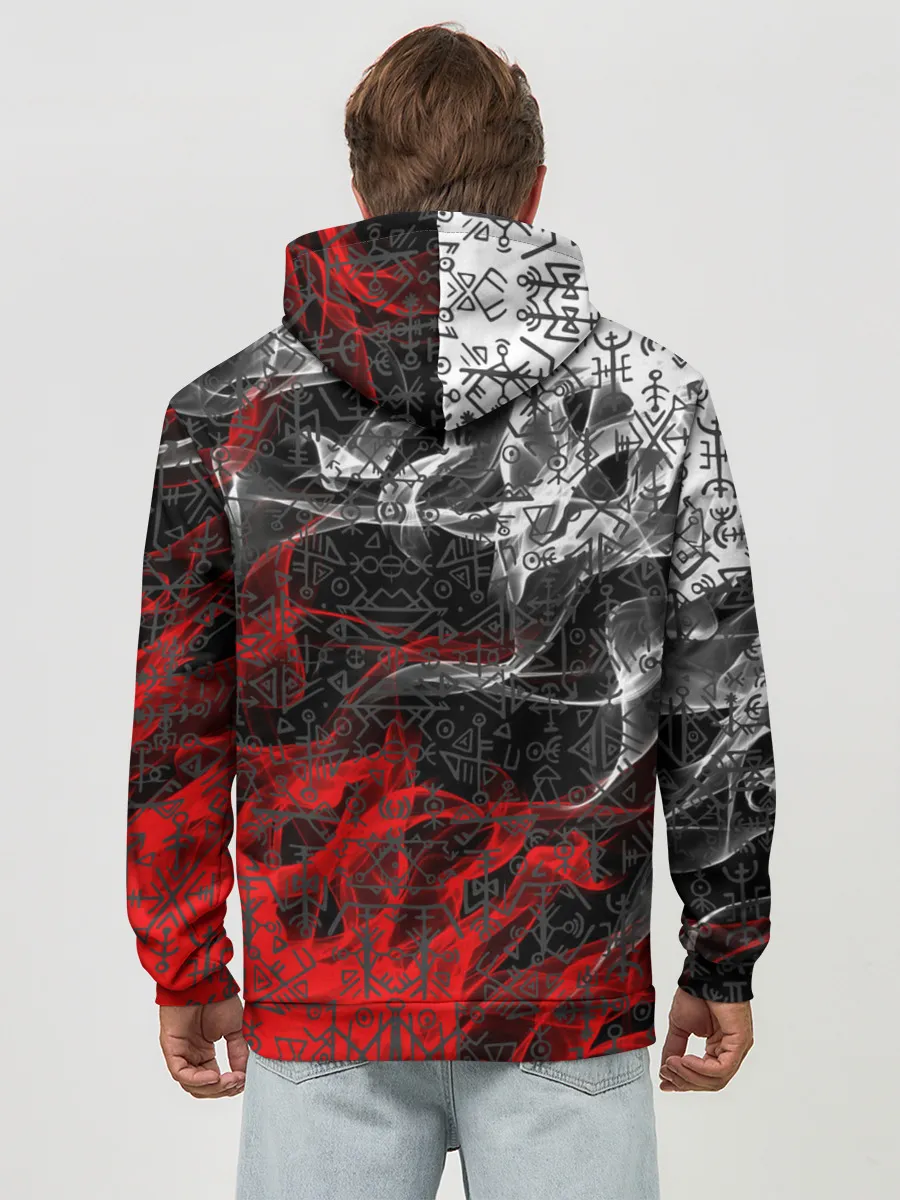 Худи мужской база хлопок / Викинги