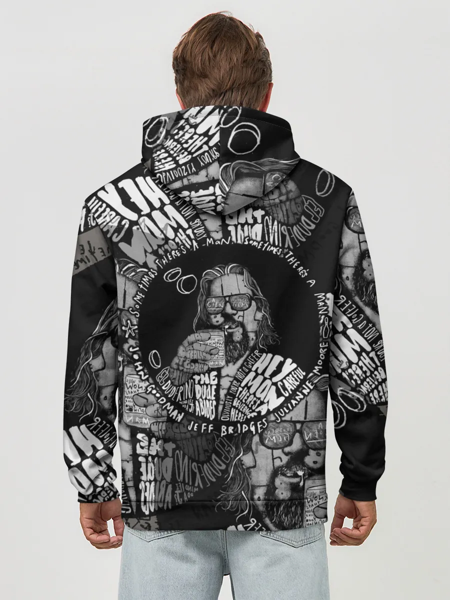 Худи мужской база хлопок / The Big Lebowski