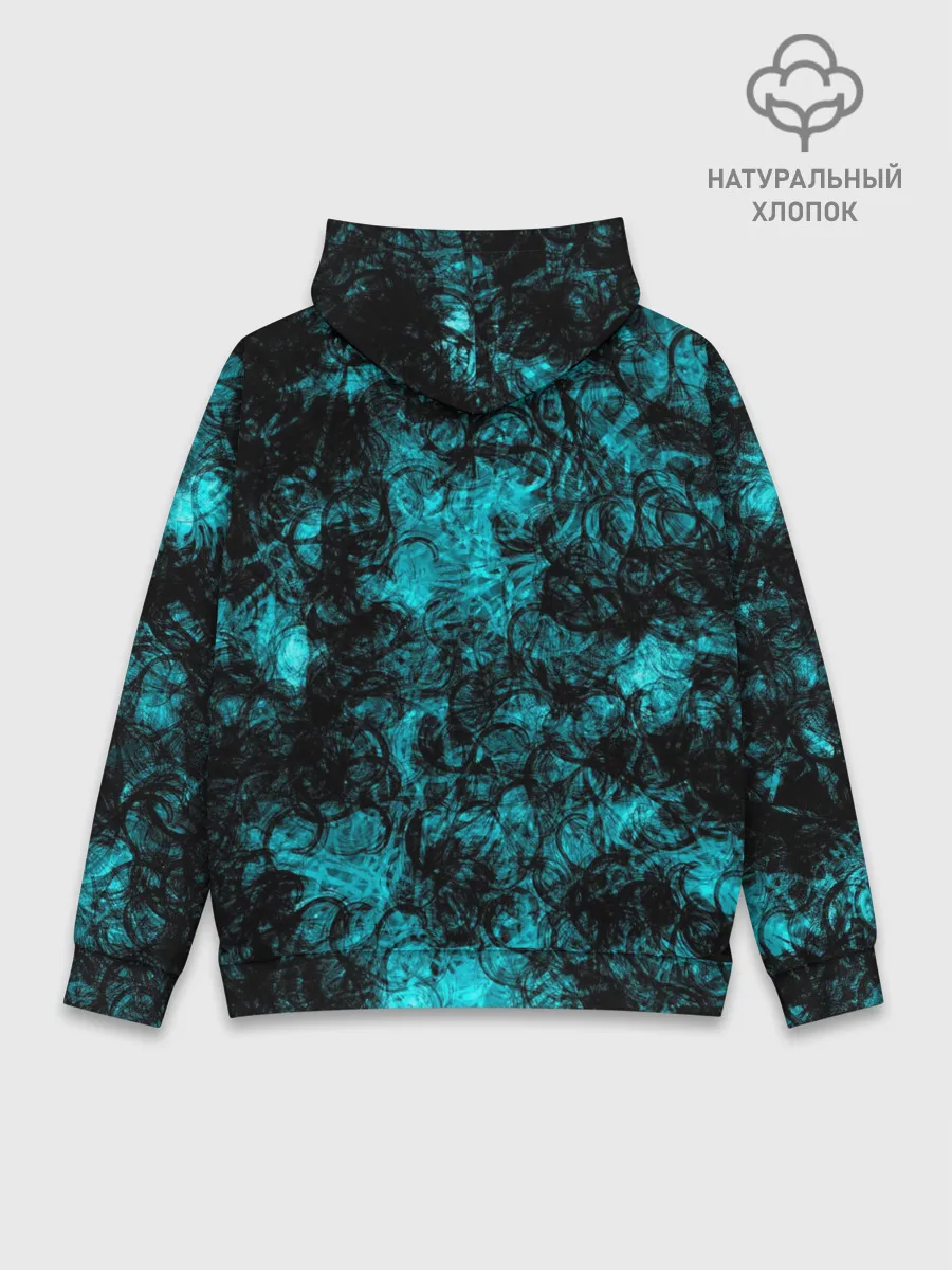 Худи мужской база хлопок / Кроваво-грязные пятна