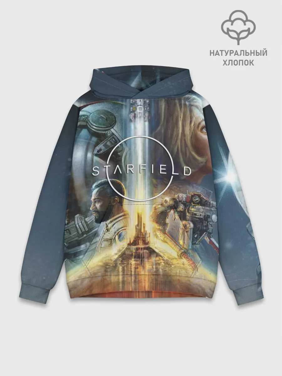 Худи мужской база хлопок / Starfield Обложка