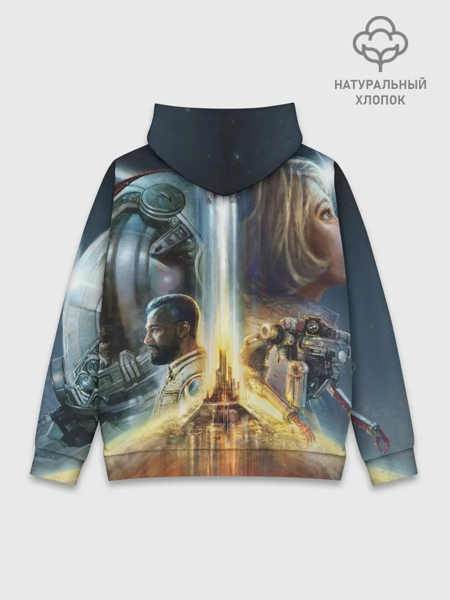 Худи мужской база хлопок / Starfield Обложка