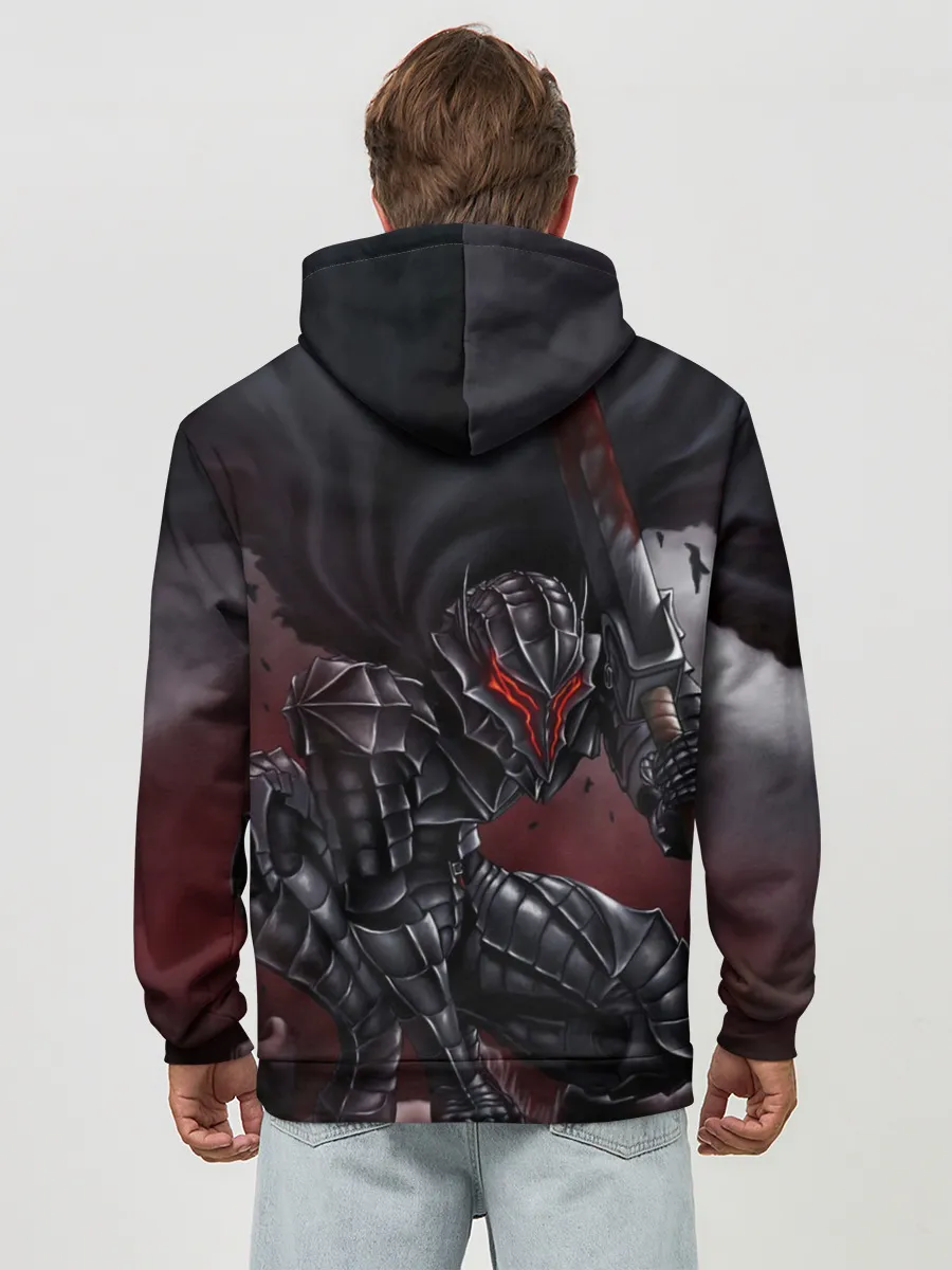 Худи мужской база хлопок / ГАТС БЕРСЕРК аниме