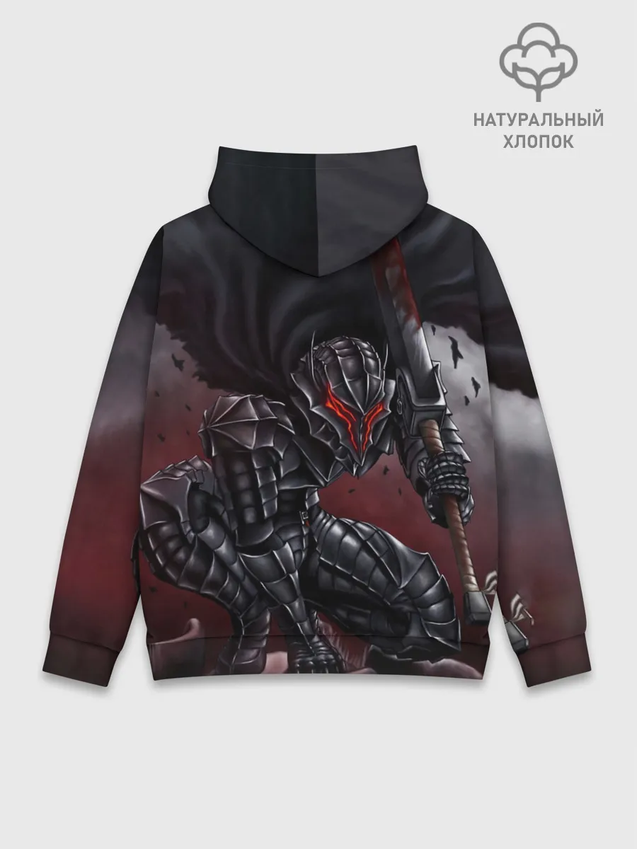 Худи мужской база хлопок / ГАТС БЕРСЕРК аниме