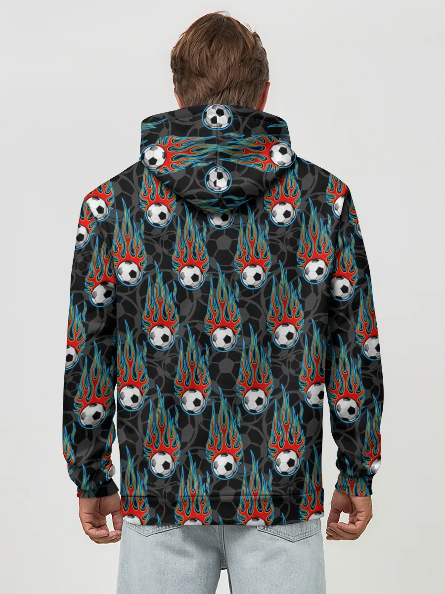 Худи мужской база хлопок / Футбол