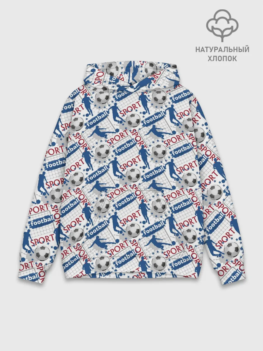 Худи мужской база хлопок / Football