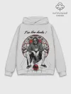 Худи мужской база хлопок / I am the dude!