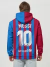 Худи мужской база хлопок / Месси Барселона 2021/2022