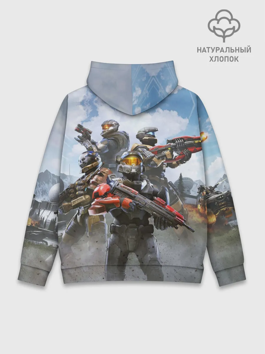 Худи мужской база хлопок / Halo infinite Мультиплеер