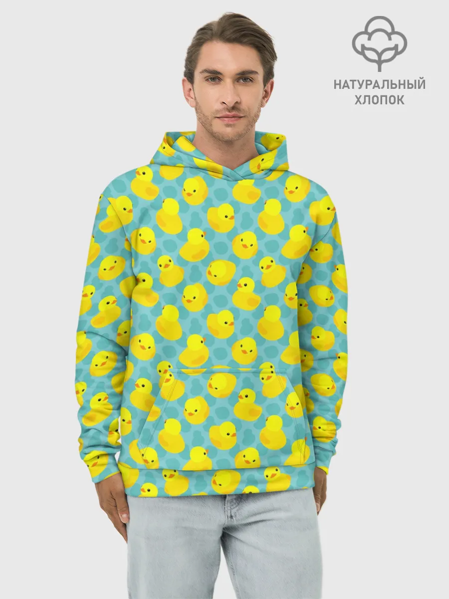 Худи мужской база хлопок / Уточка