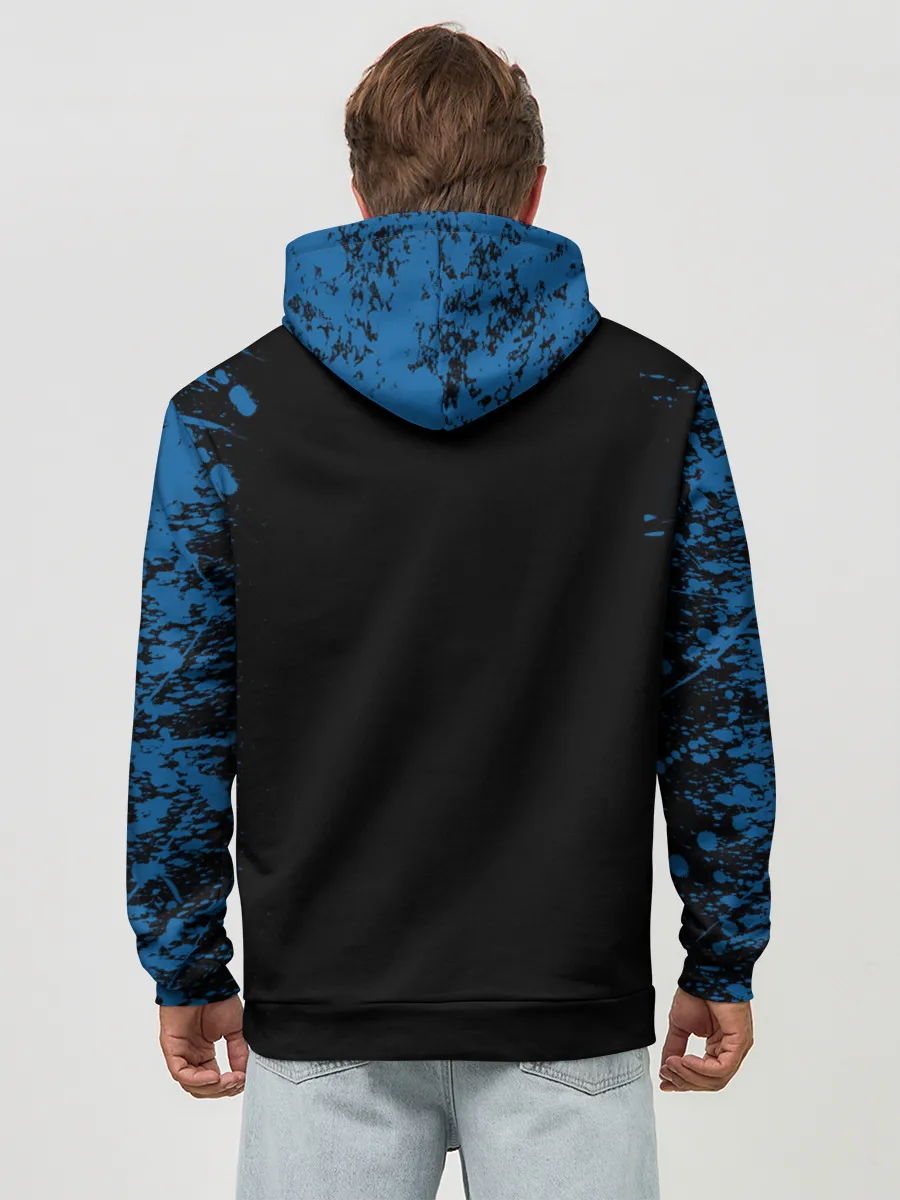 Худи мужской база хлопок / Paris Saint-German