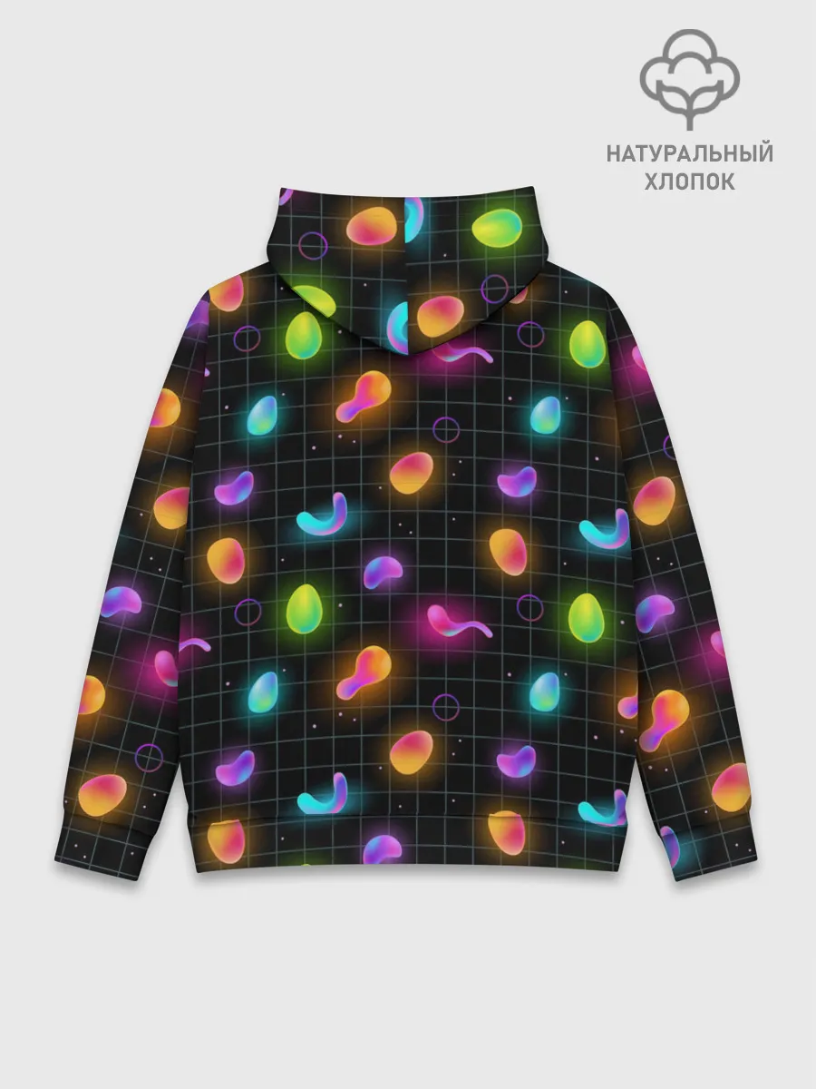 Худи мужской база хлопок / Ночные фонарики-светлячки