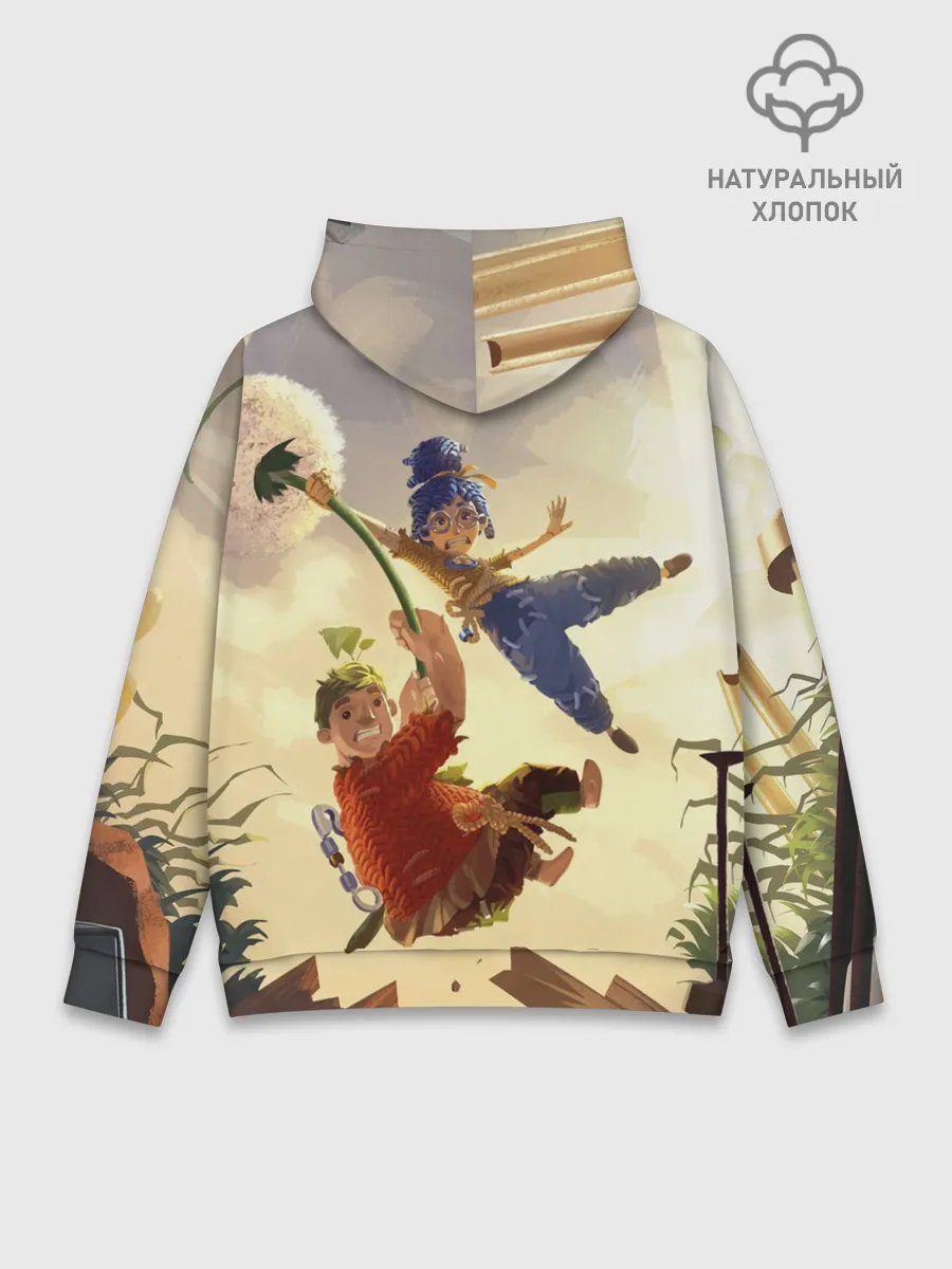 Худи мужской база хлопок / It Takes Two | Коди и Мэй