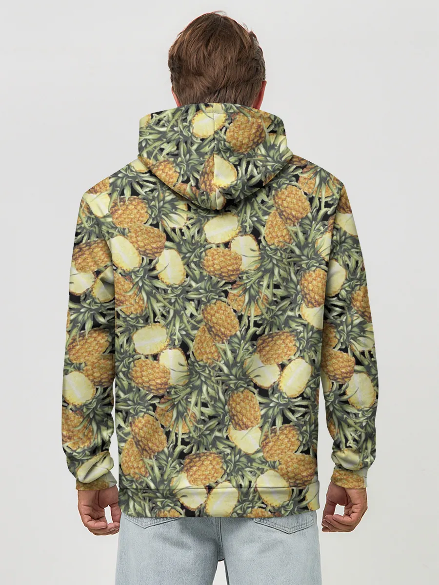 Худи мужской база хлопок / ананасы