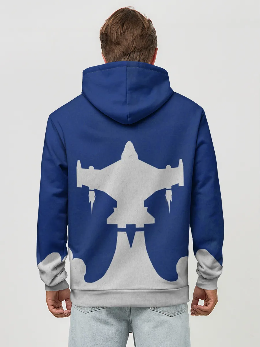 Худи мужской база хлопок / Love Death And Robots. Lucky 13