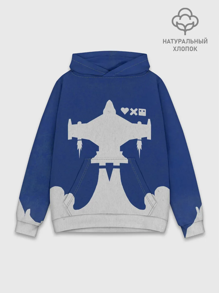 Худи мужской база хлопок / Love Death And Robots. Lucky 13