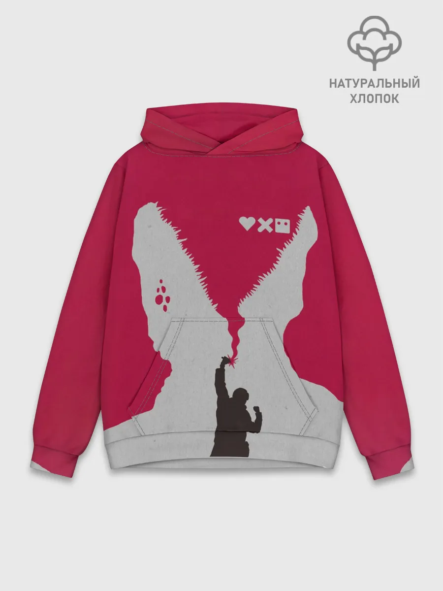 Худи мужской база хлопок / Love Death And Robots. Тайная война