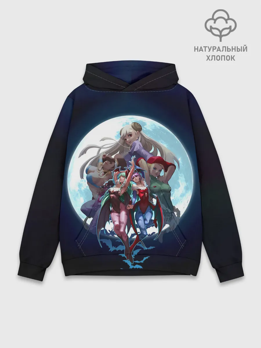 Худи мужской база хлопок / Girls Fighter team