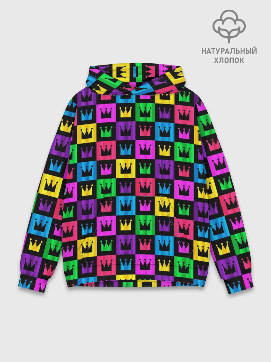 Худи мужской база хлопок / Король