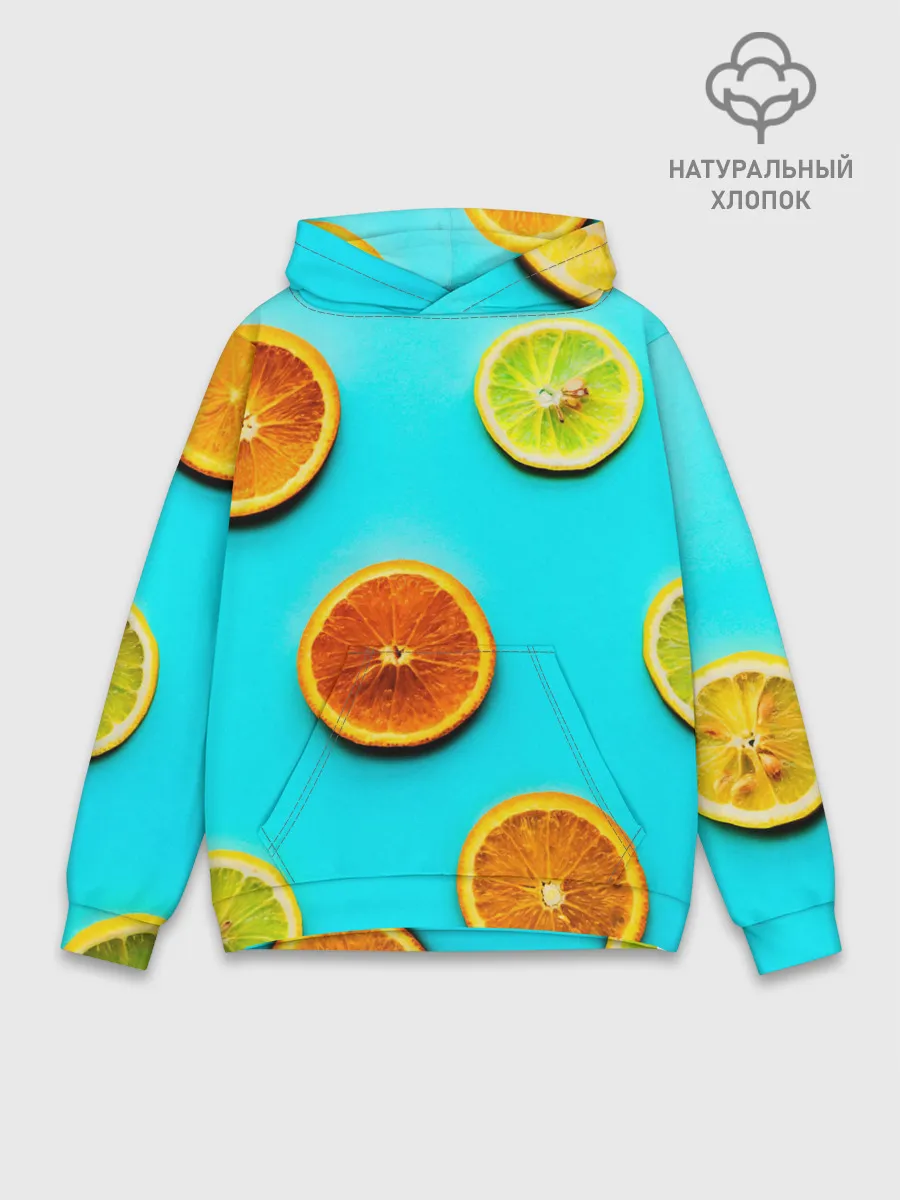 Худи мужской база хлопок / АпельСинки