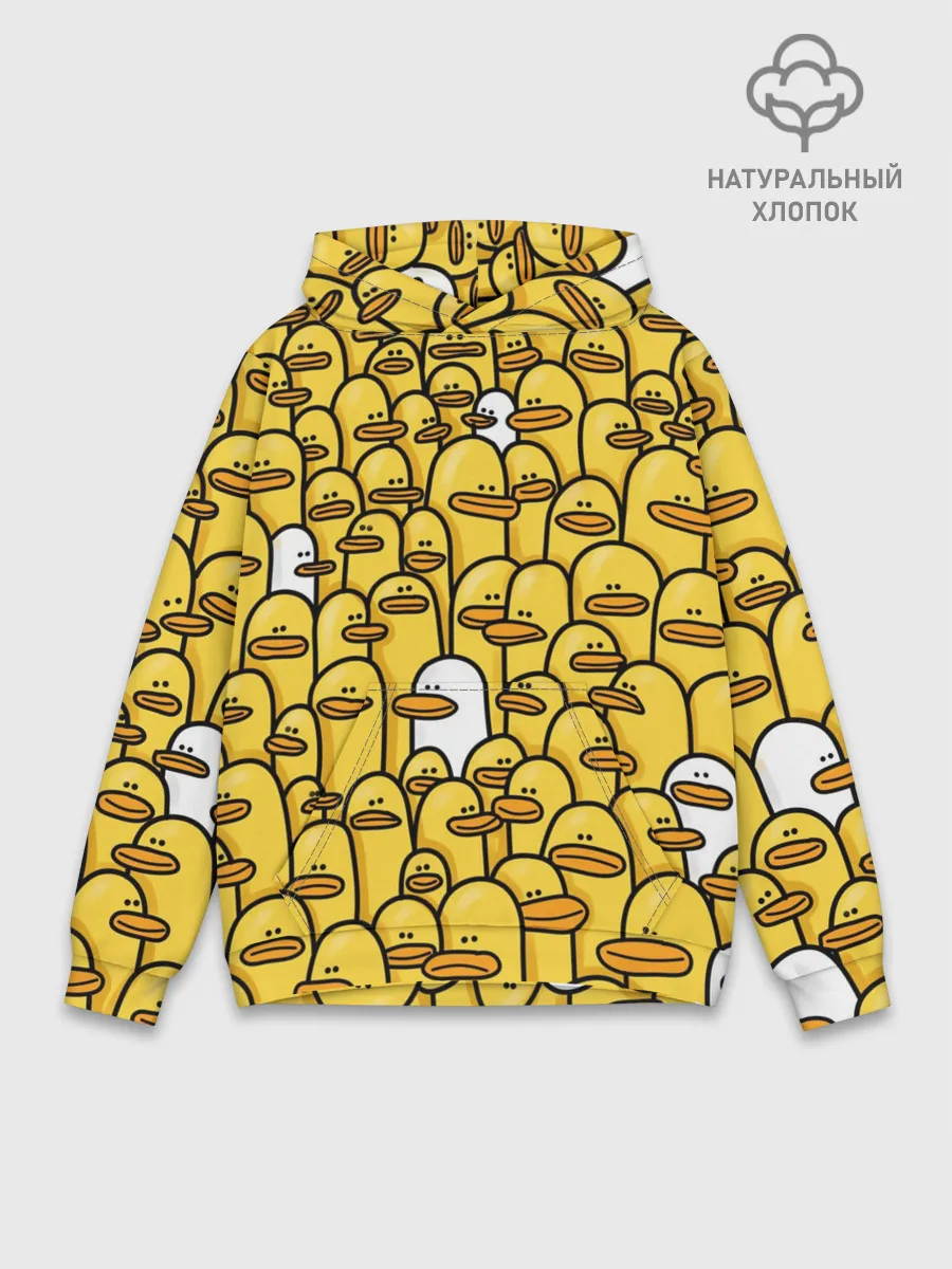 Худи мужской база хлопок / Утки