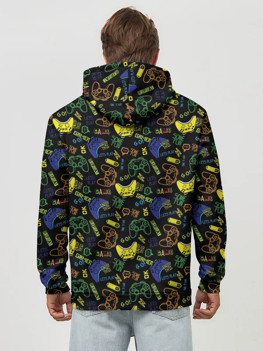 Худи мужской база хлопок / Игроман