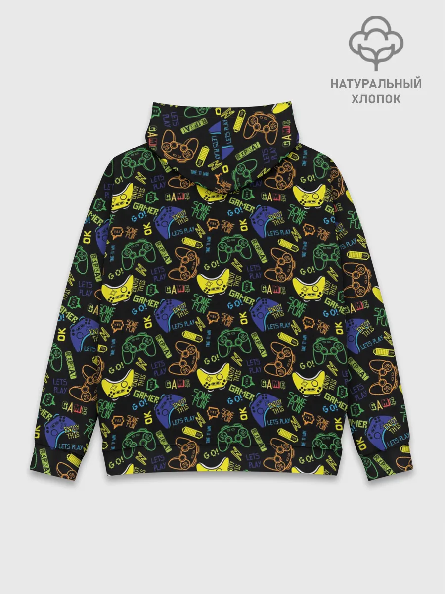 Худи мужской база хлопок / Игроман