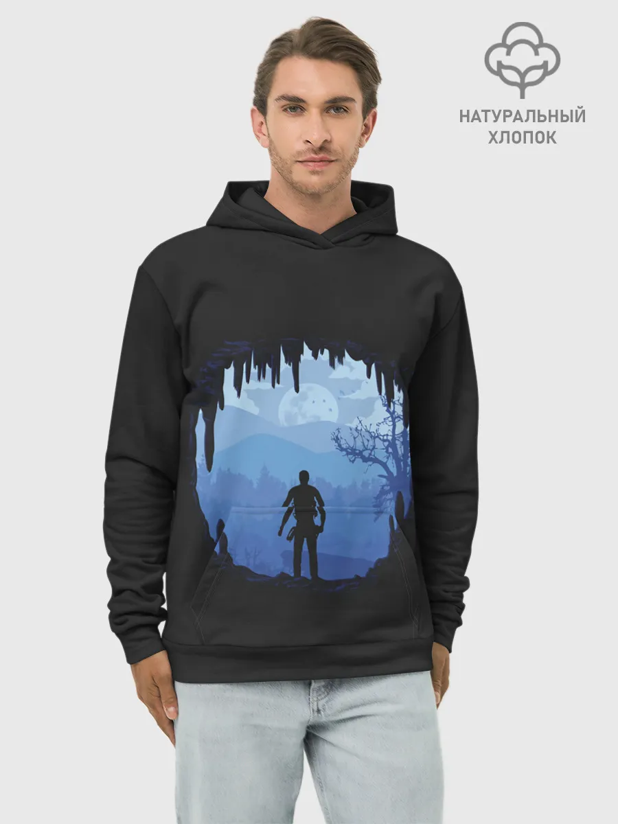 Худи мужской база хлопок / New jorney