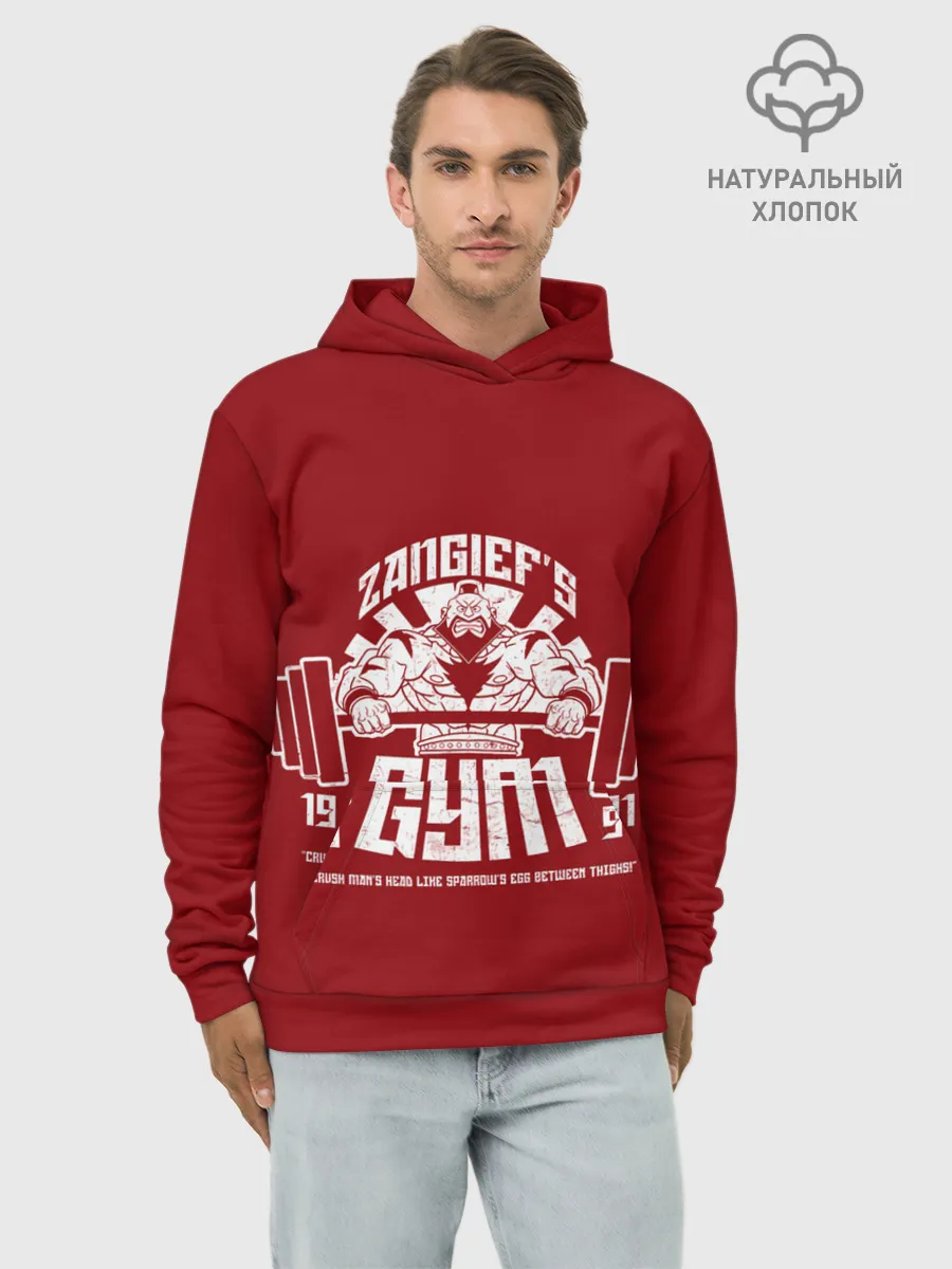 Худи мужской база хлопок / Качалка Зангиева