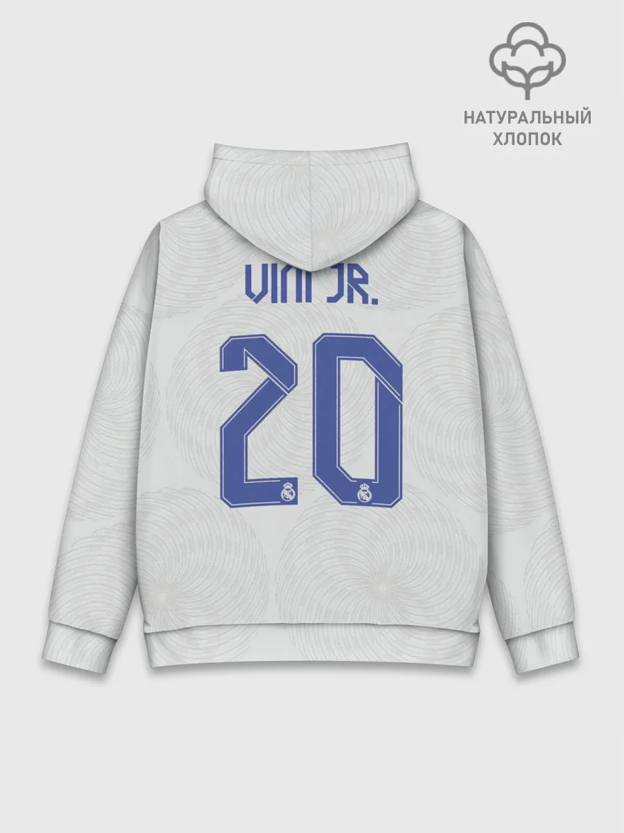 Худи мужской база хлопок / Винисиус Реал Мадрид 2021/2022