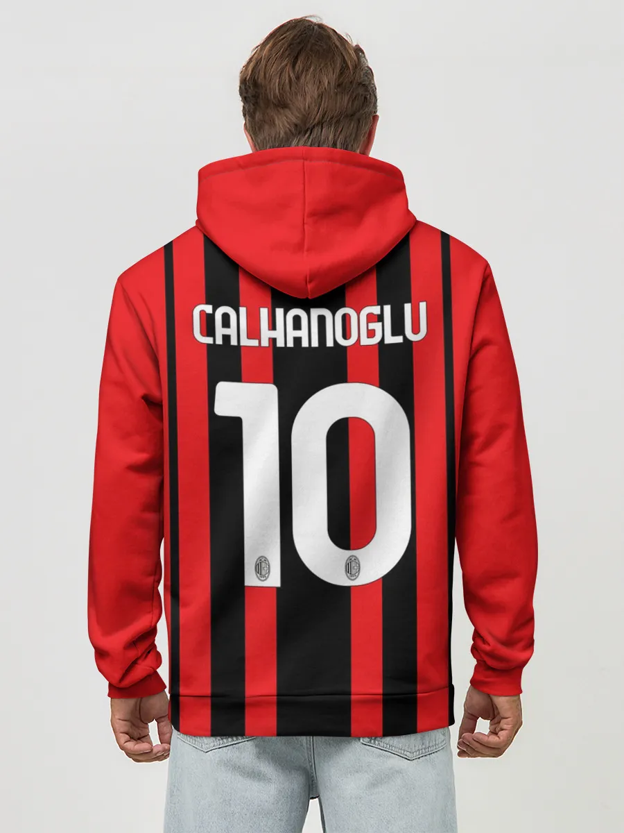 Худи мужской база хлопок / Чалханоглу Милан 21/22 форма