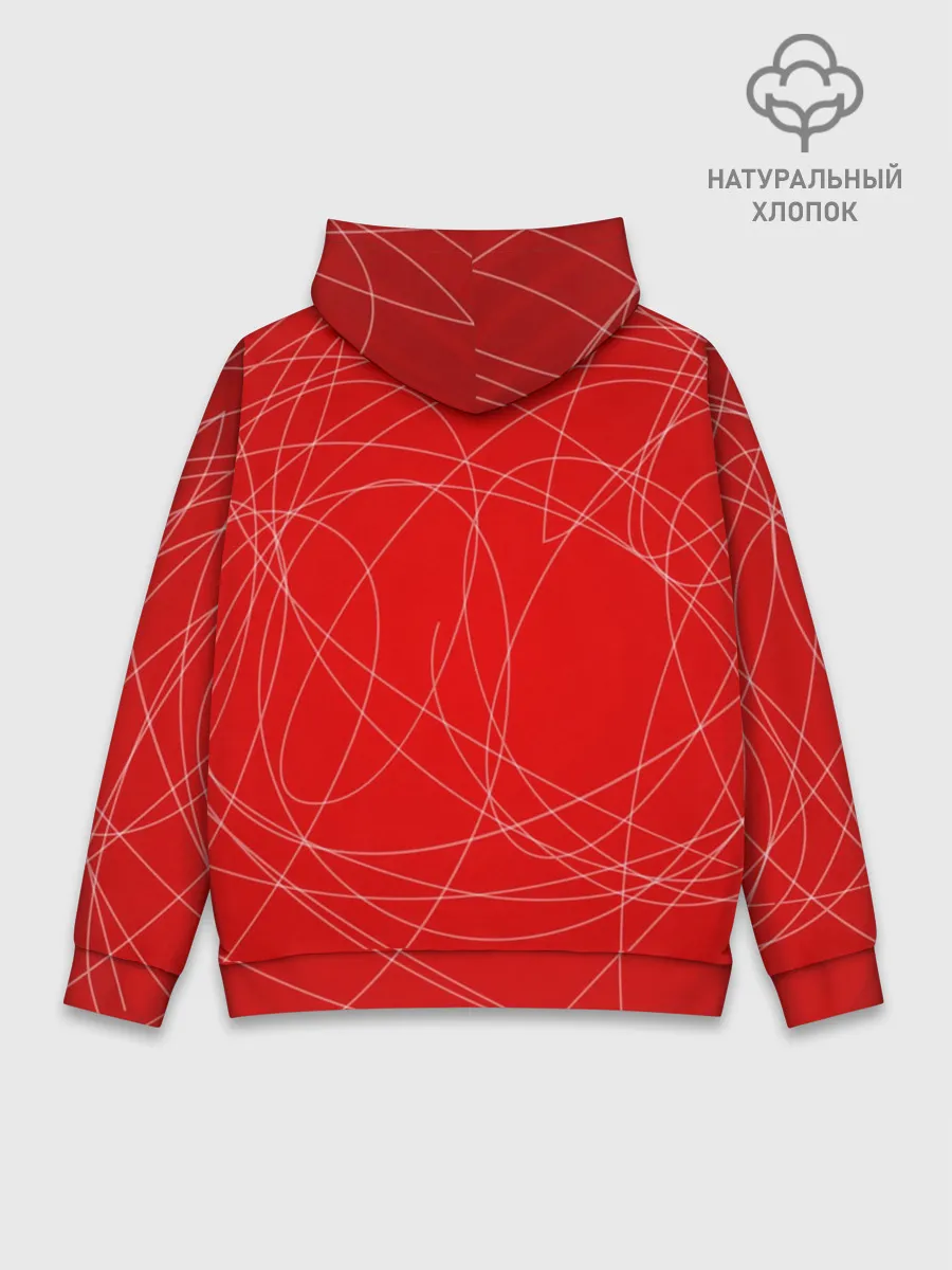 Худи мужской база хлопок / Маска Гая Фокса