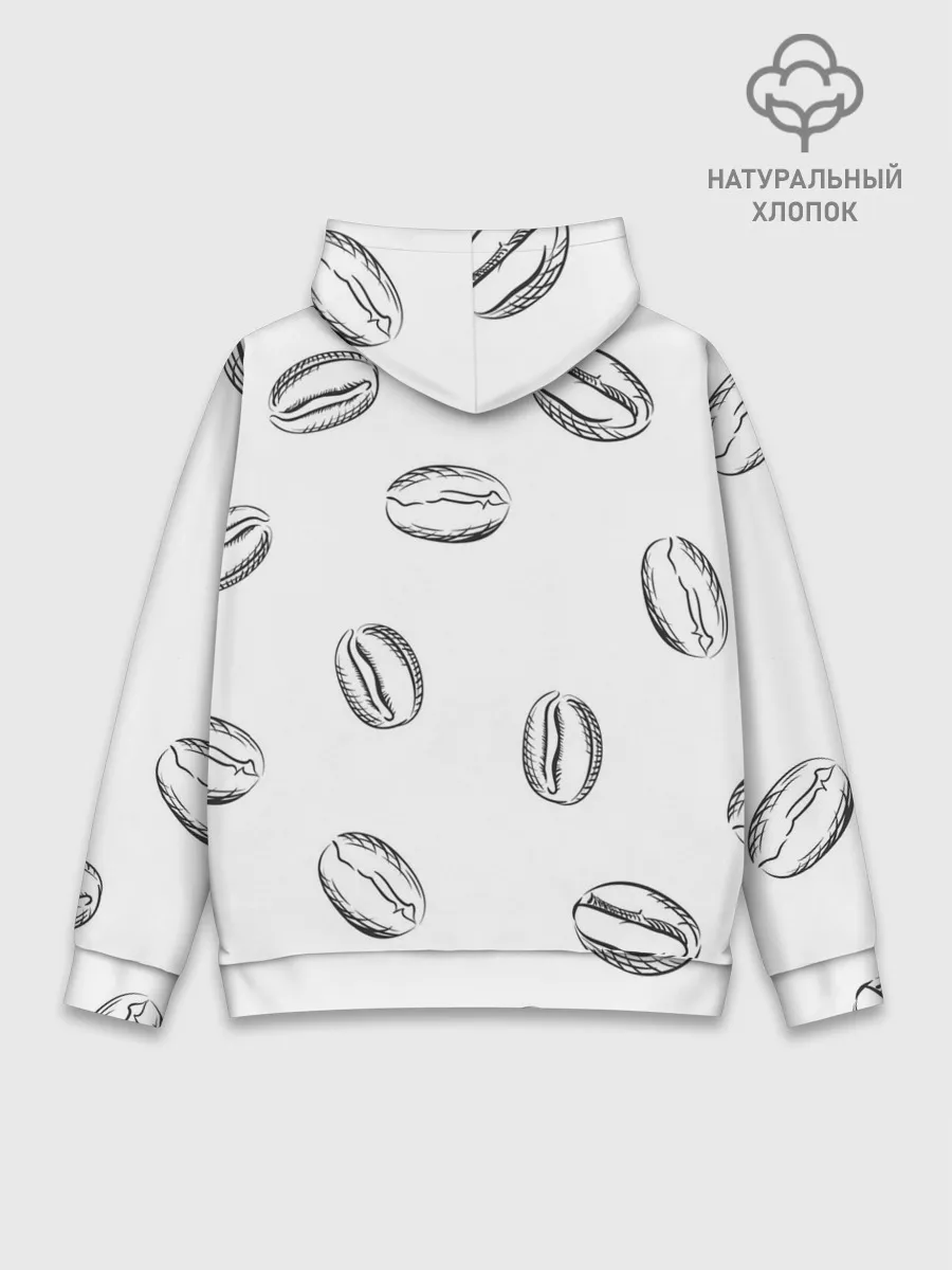 Худи мужской база хлопок / Кофейные зёрна