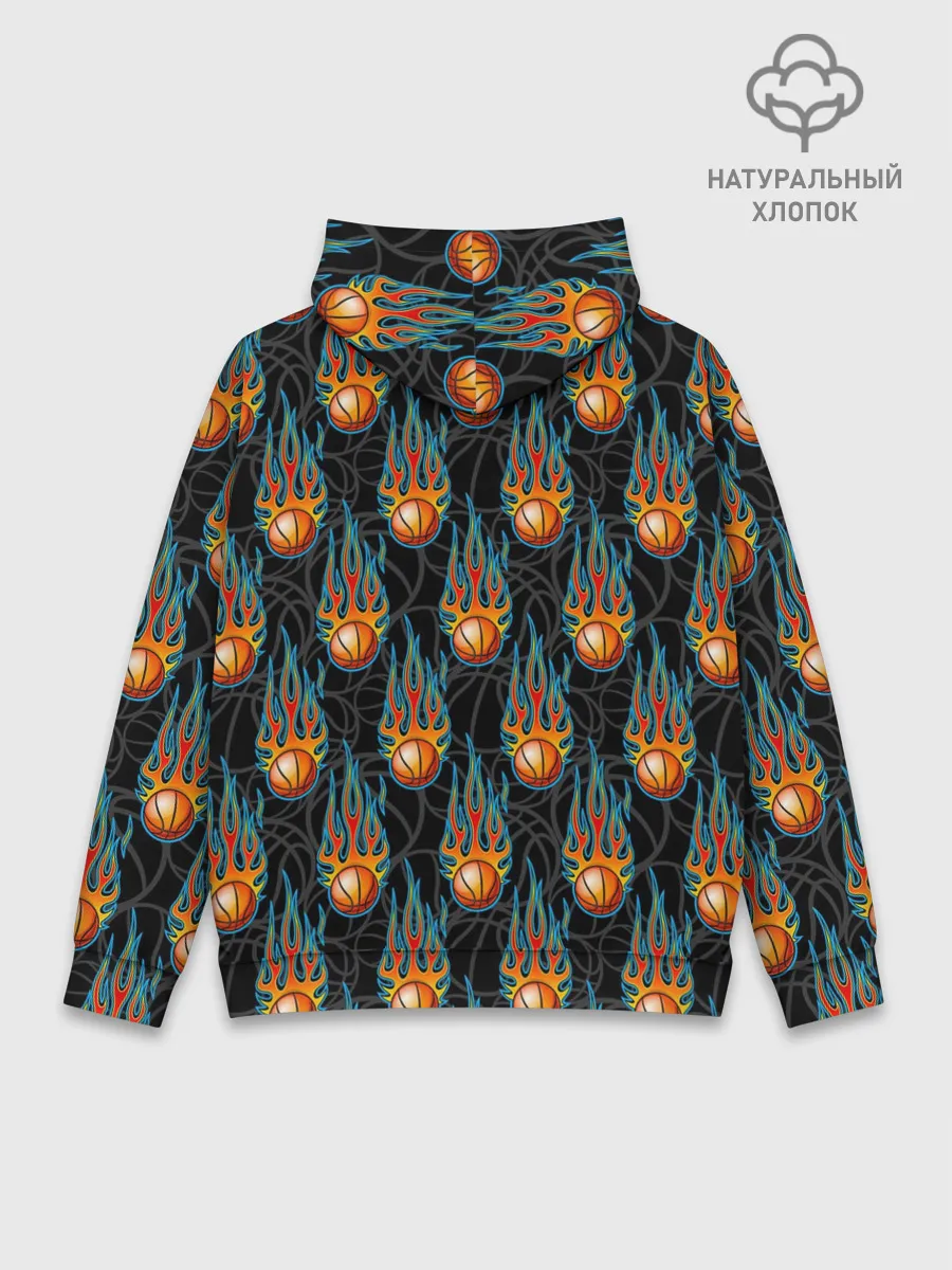 Худи мужской база хлопок / Баскетбол
