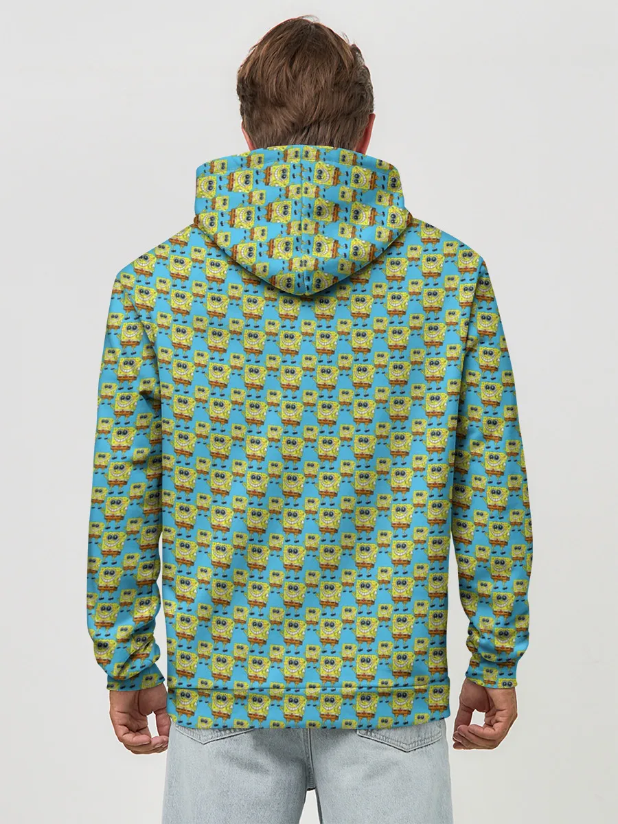 Худи мужской база хлопок / SpongeBob