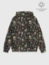 Худи мужской база хлопок / Scull_pattern_rock
