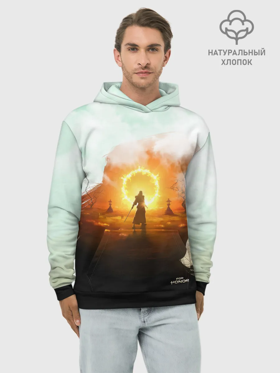 Худи мужской база хлопок / For Honor Mirage