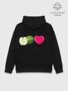 Худи мужской база хлопок / I LOVE APPLE