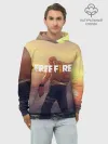 Худи мужской база хлопок / FREEFIRE | БЕЙСЕР