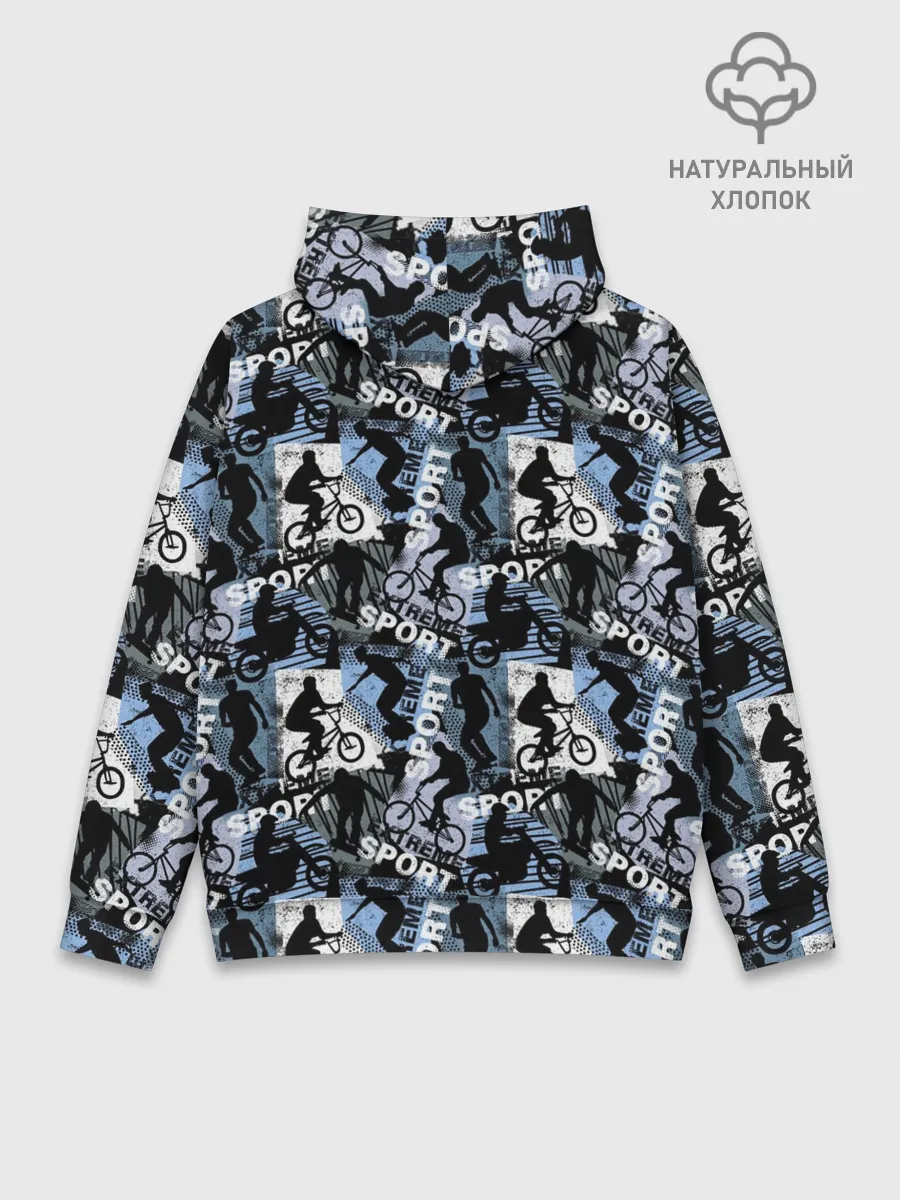 Худи мужской база хлопок / SPORT