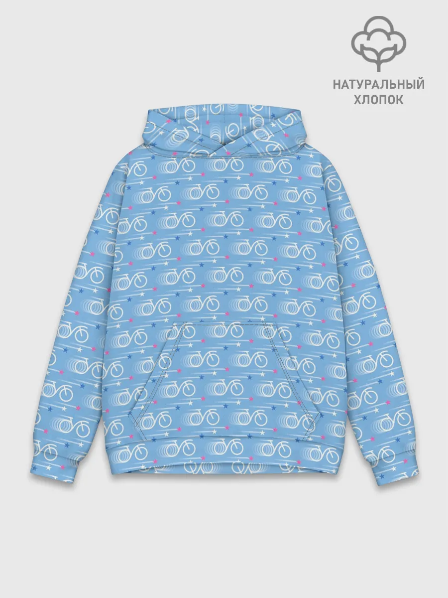 Худи мужской база хлопок / ВелоСпорт