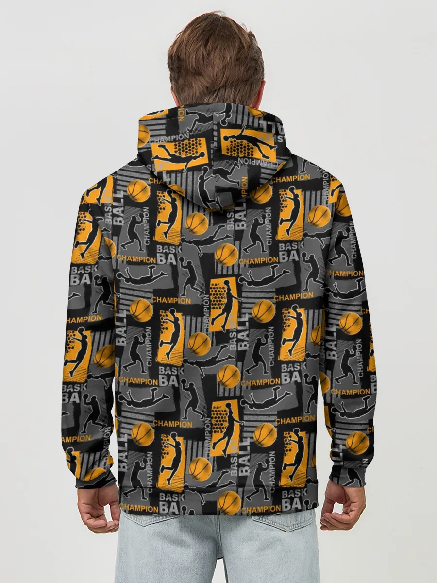 Худи мужской база хлопок / Basketball