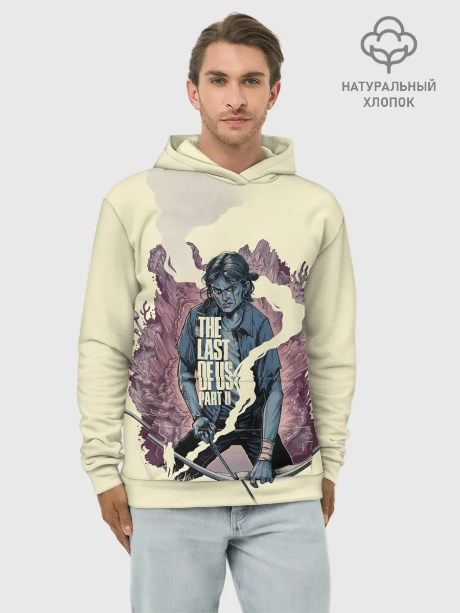 Худи мужской база хлопок / Angry Elly