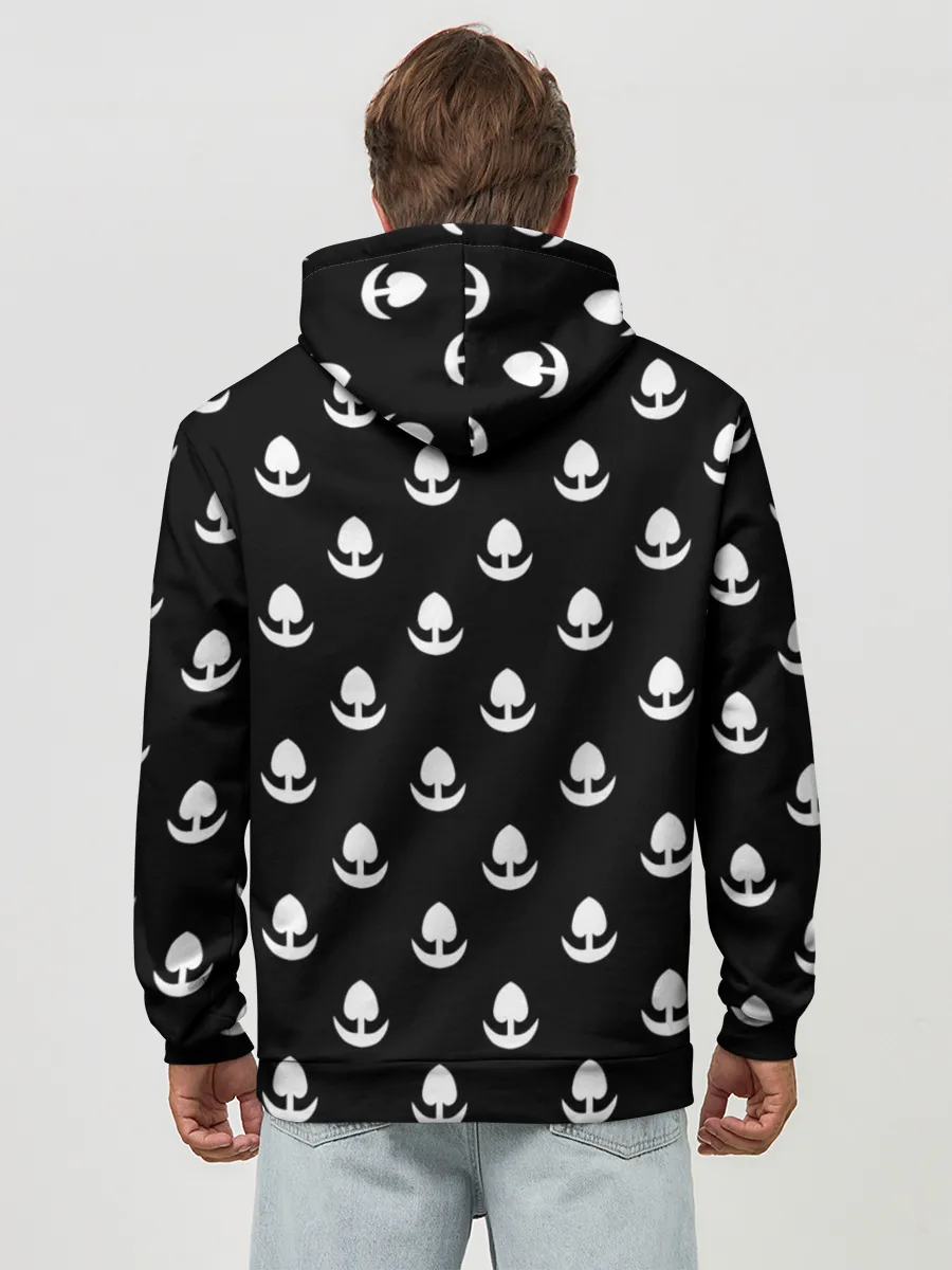 Худи мужской база хлопок / Кимоно Хяккимару | Дороро