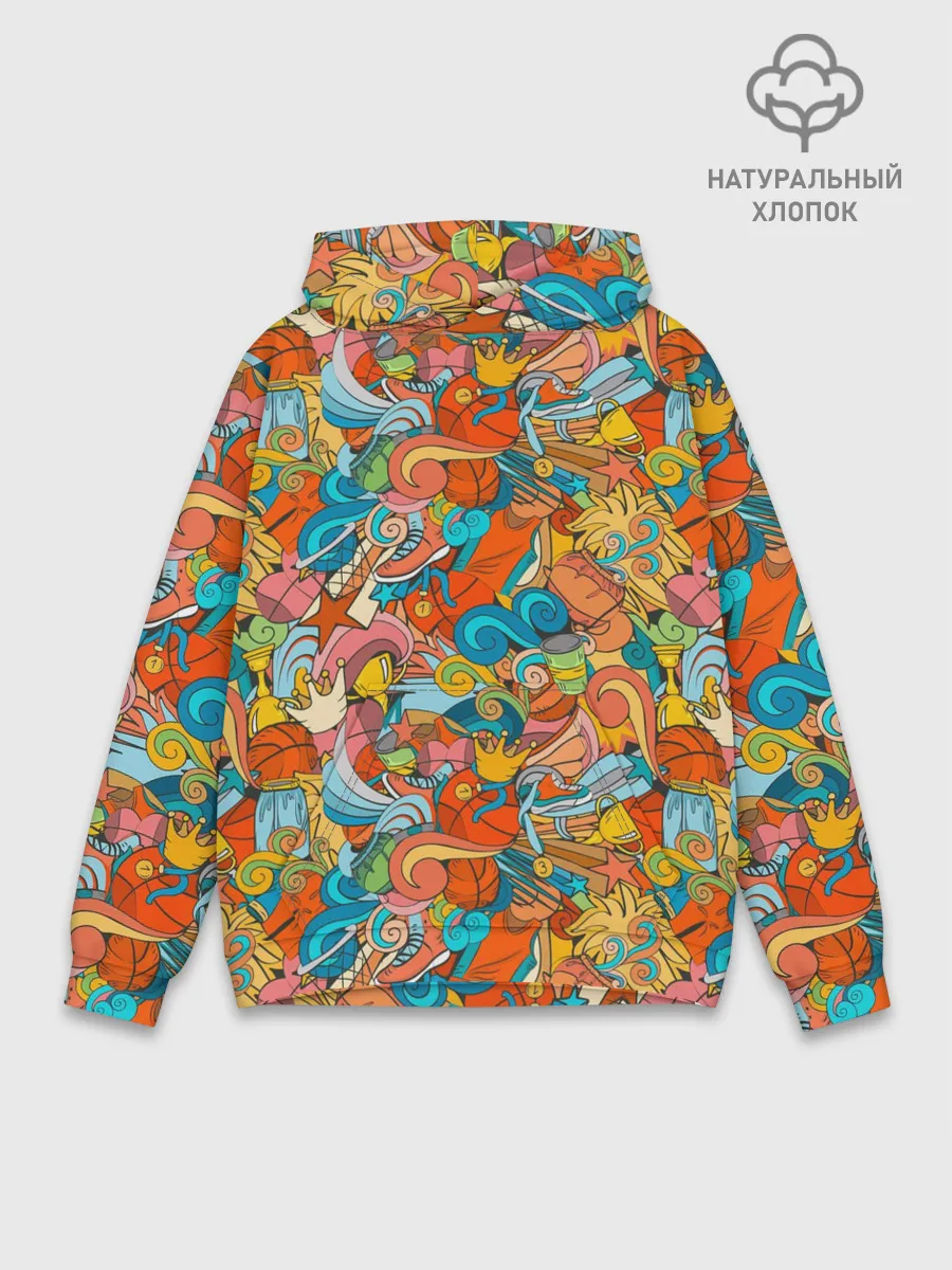 Худи мужской база хлопок / Basketball