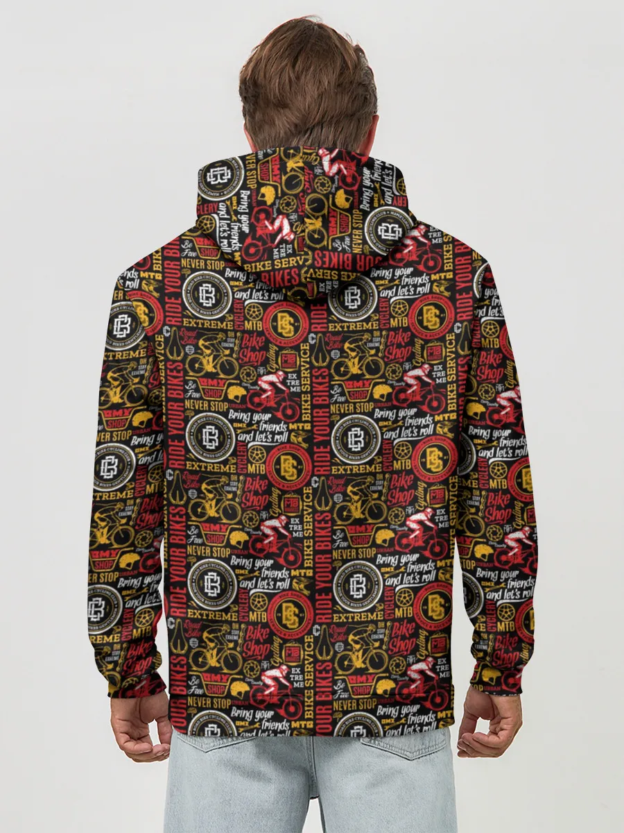 Худи мужской база хлопок / Extreme Sport