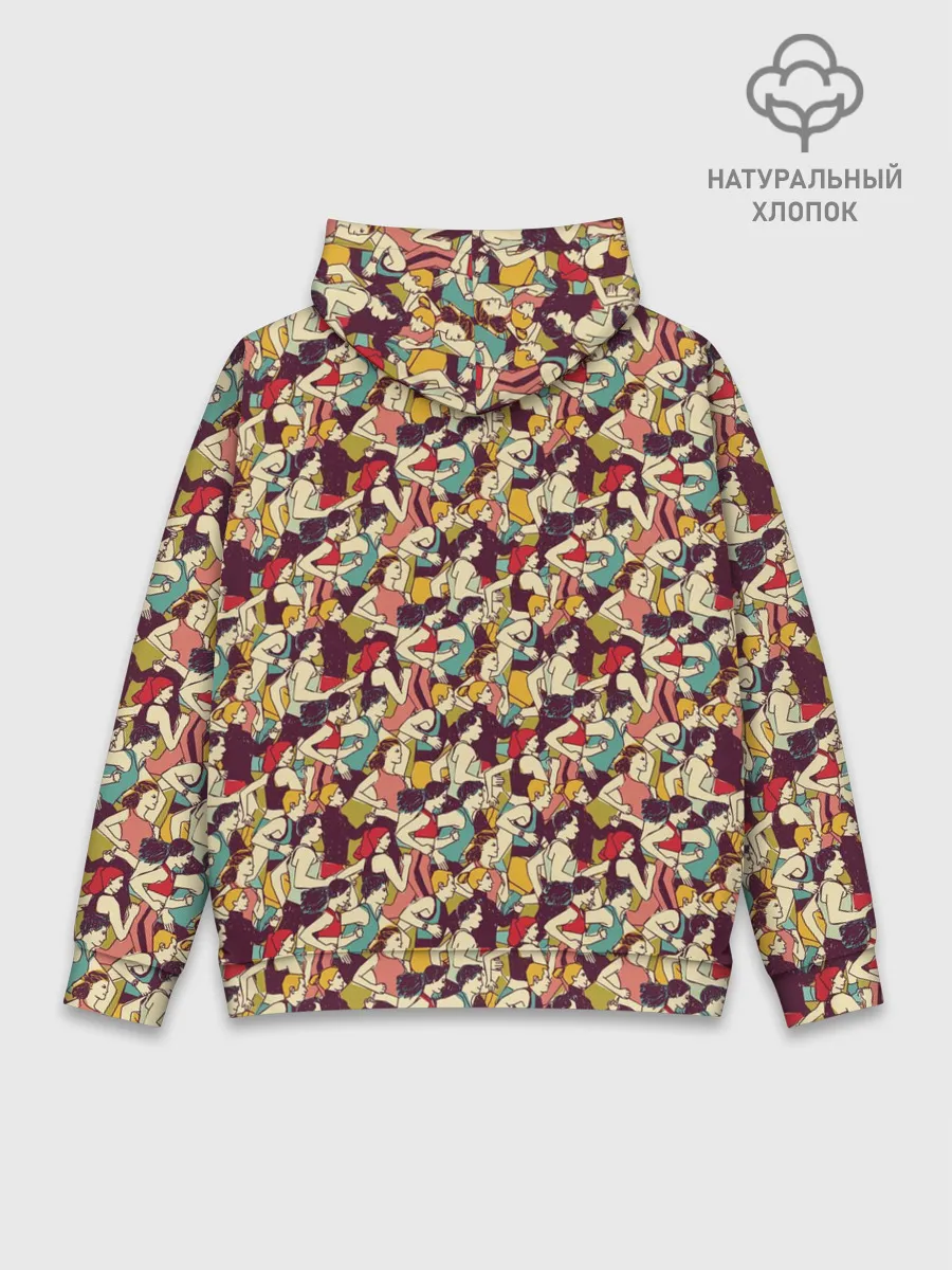 Худи мужской база хлопок / Марафон