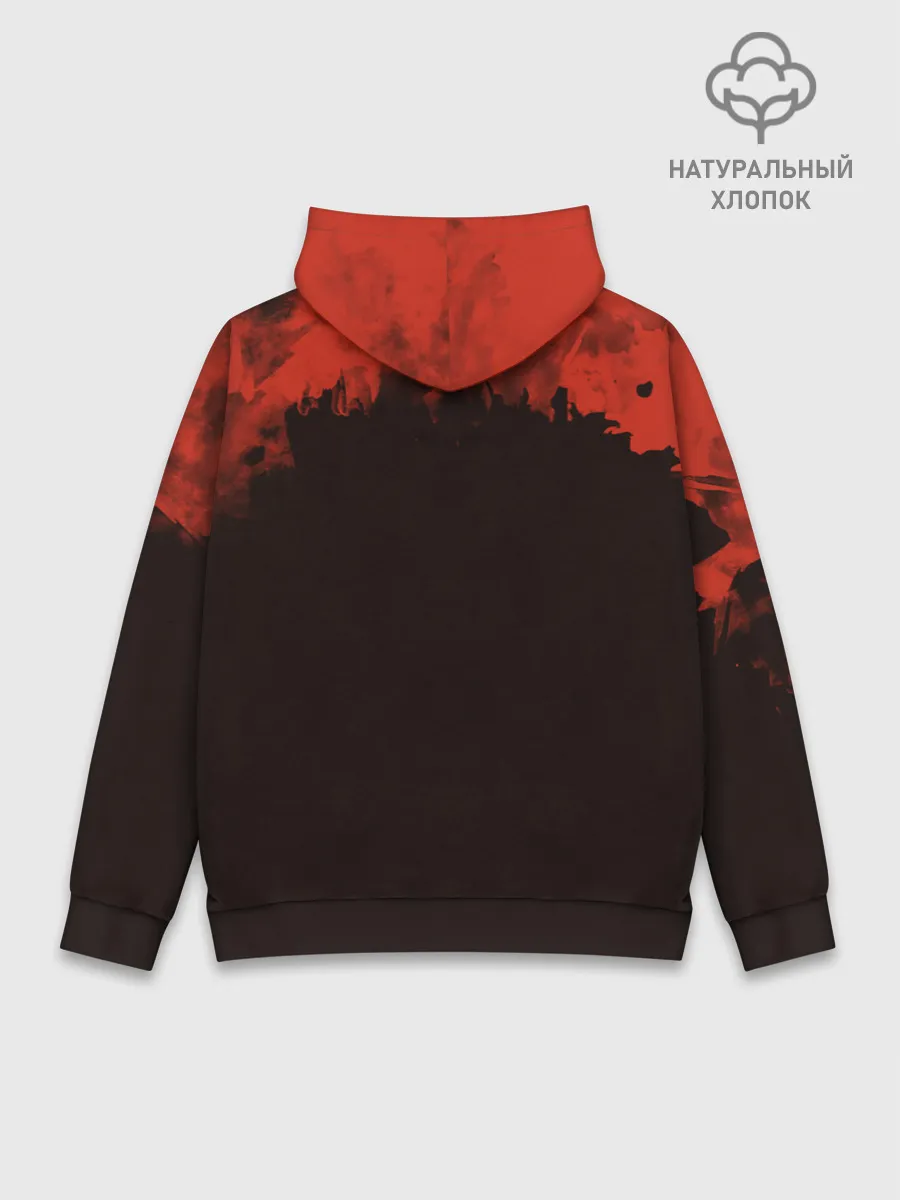 Худи мужской база хлопок / Ко Минамото | Туалетный мальчик Ханако-кун