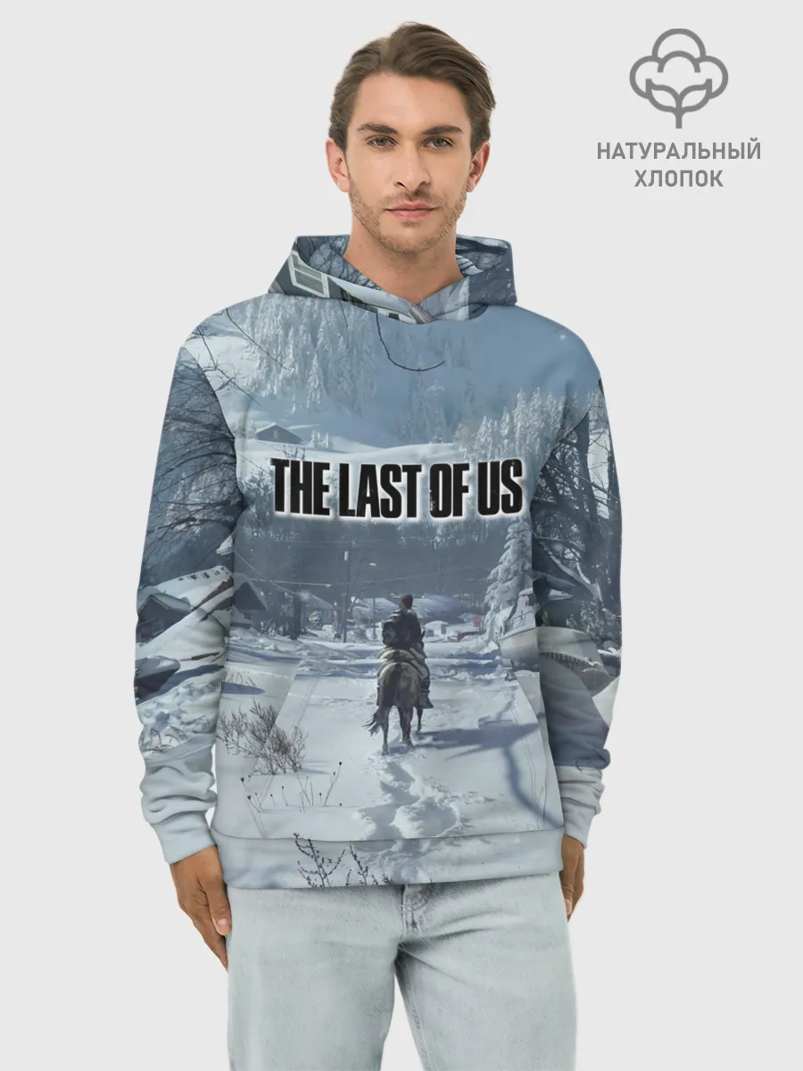 Худи мужской база хлопок / Элли в деревне