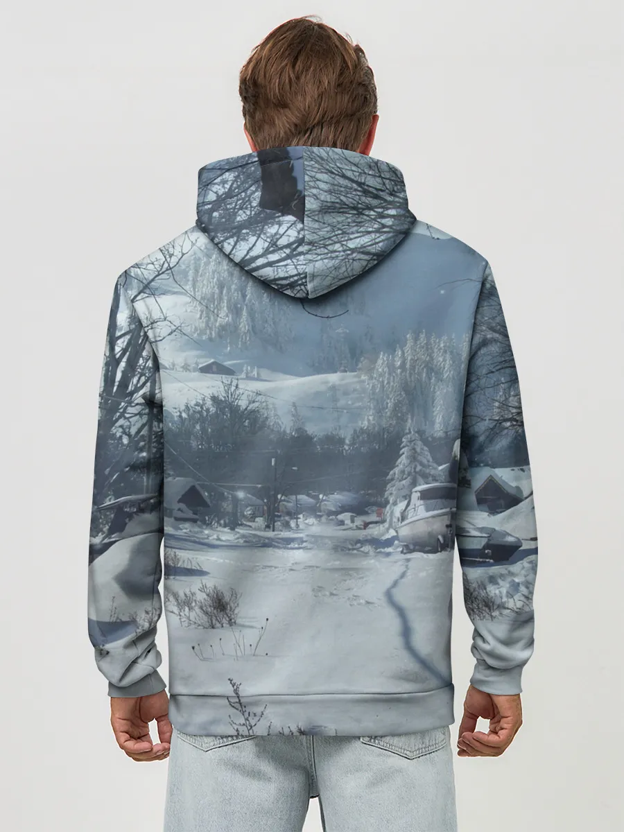 Худи мужской база хлопок / Элли в деревне