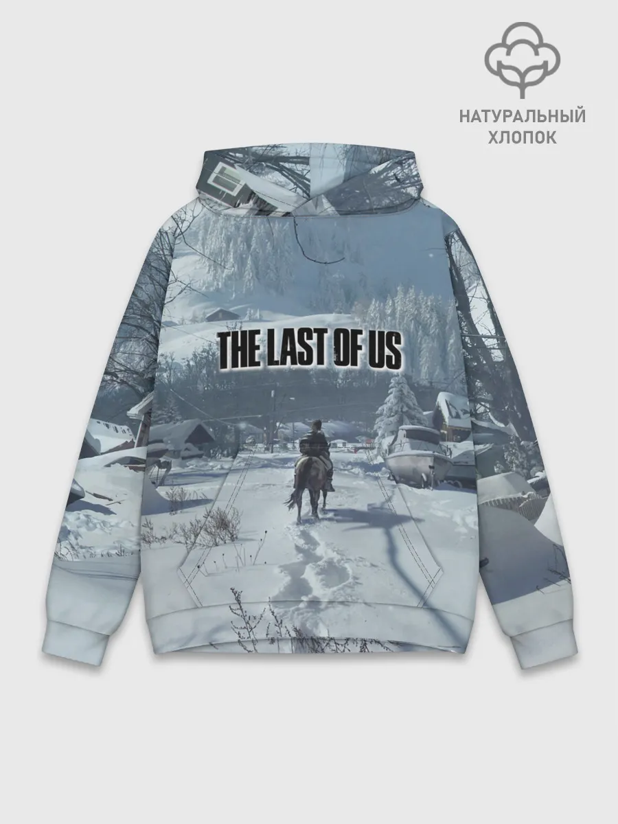 Худи мужской база хлопок / Элли в деревне